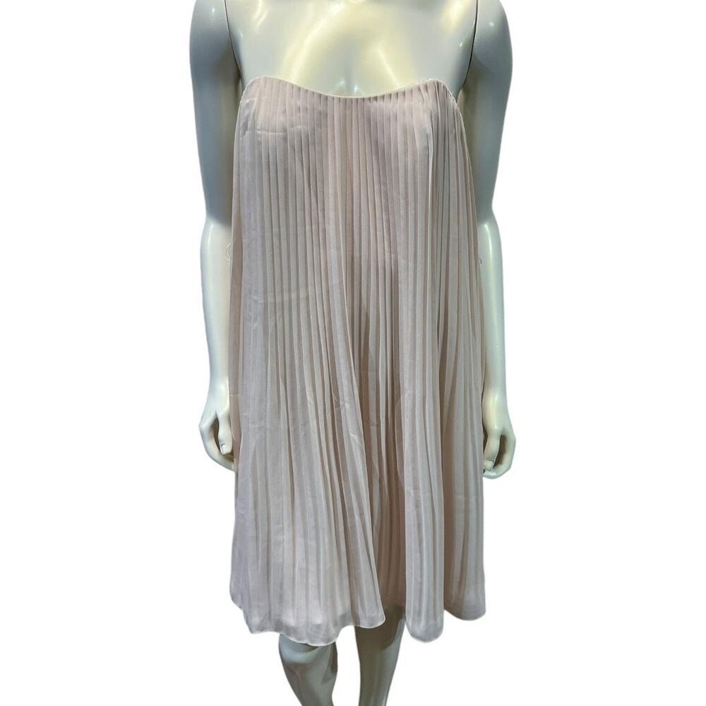 NWT French Connection Strapless Pink Dress Size 12
